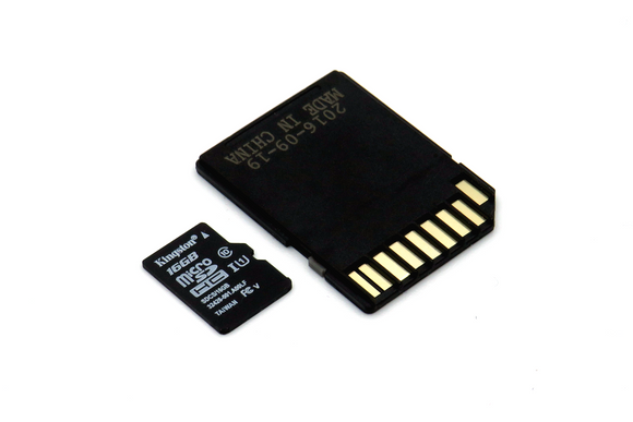 Flashed SD Card